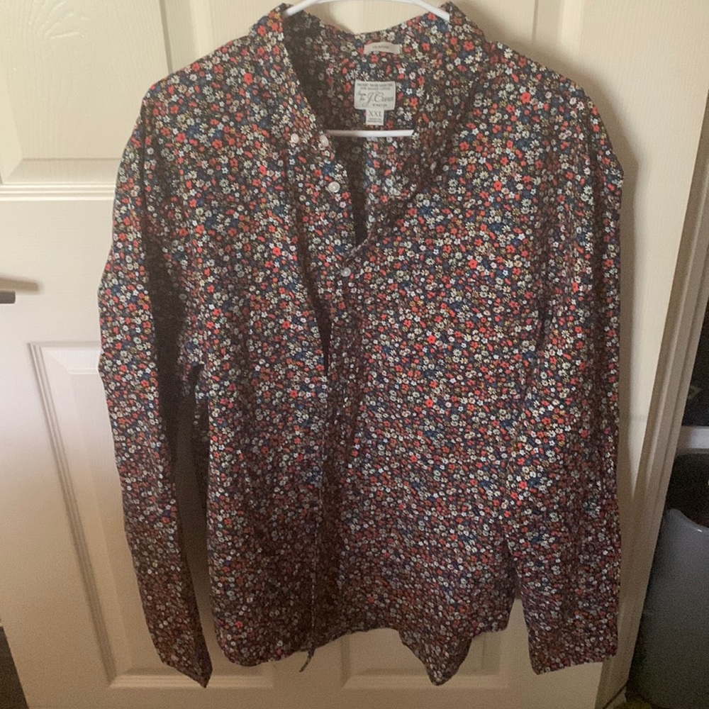 Men’s J Crew Floral Dress Shirt